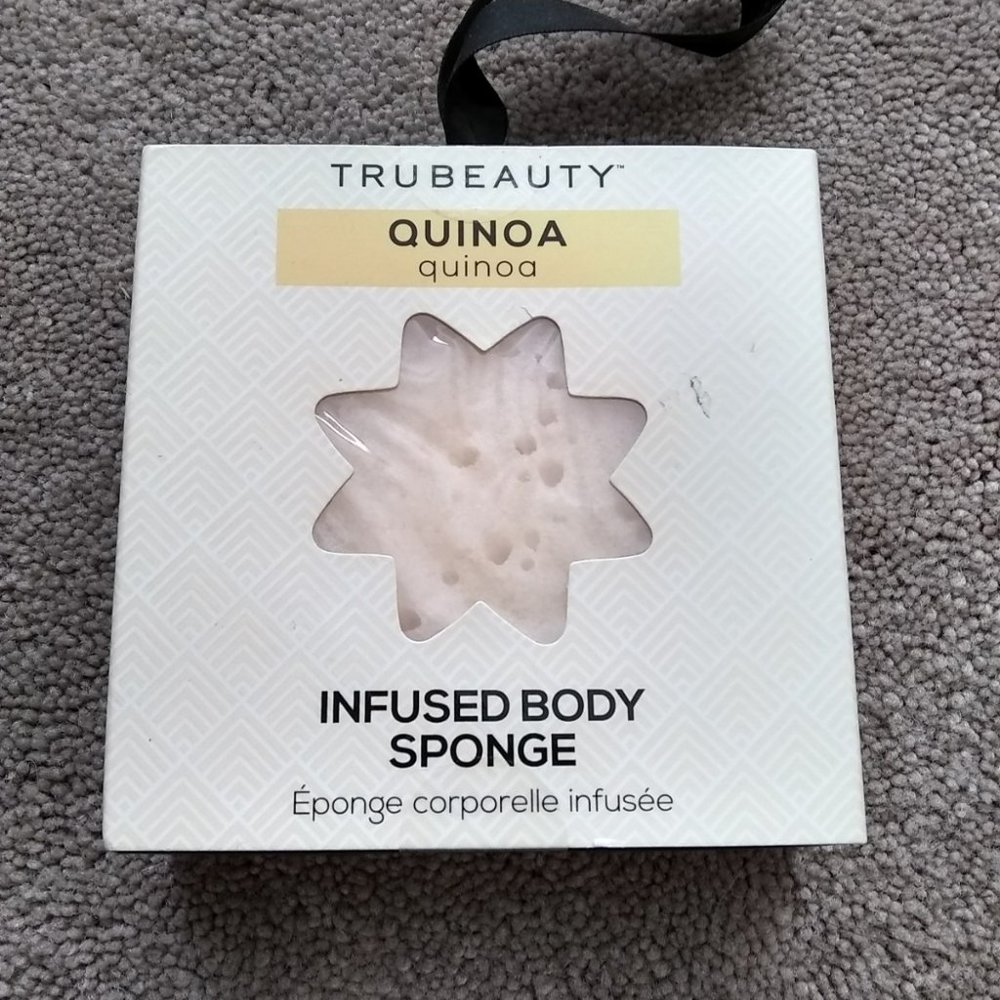 Infused Body Sponge (unopened, NWOT)